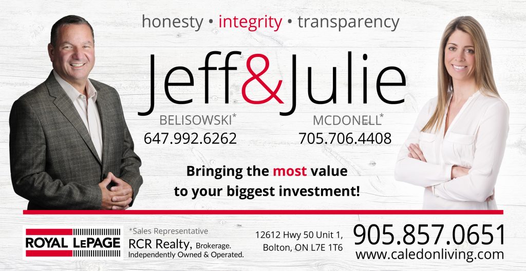 Jeff & Julie, Royal LePage Botlon, Ontario