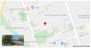 Google Map for 44 Clement Rd, Toronto, ON